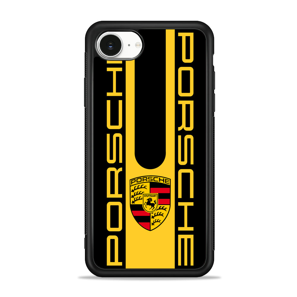 Porsche Wide Layer iPhone 16e Case - Slim Silicone Case