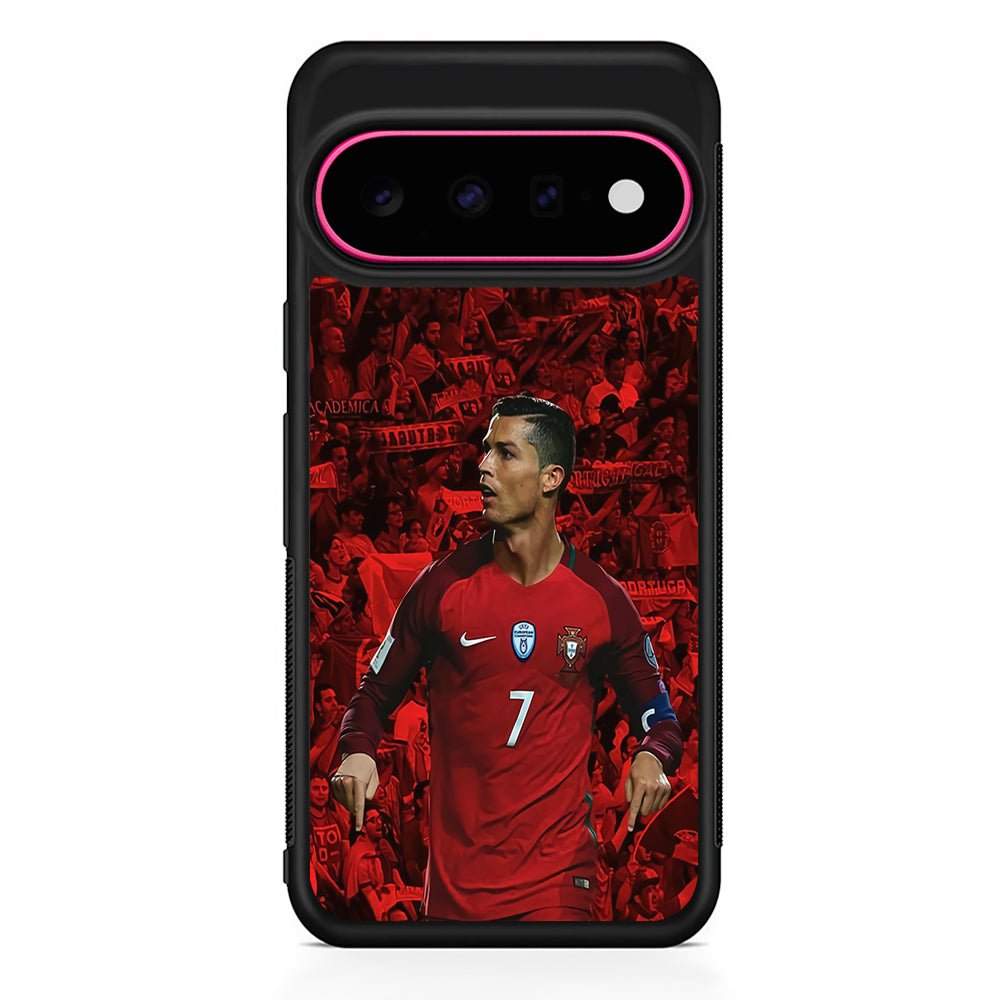 Cristiano Ronaldo Portugal Google Pixel 11 Case | Slim Shockproof Cover