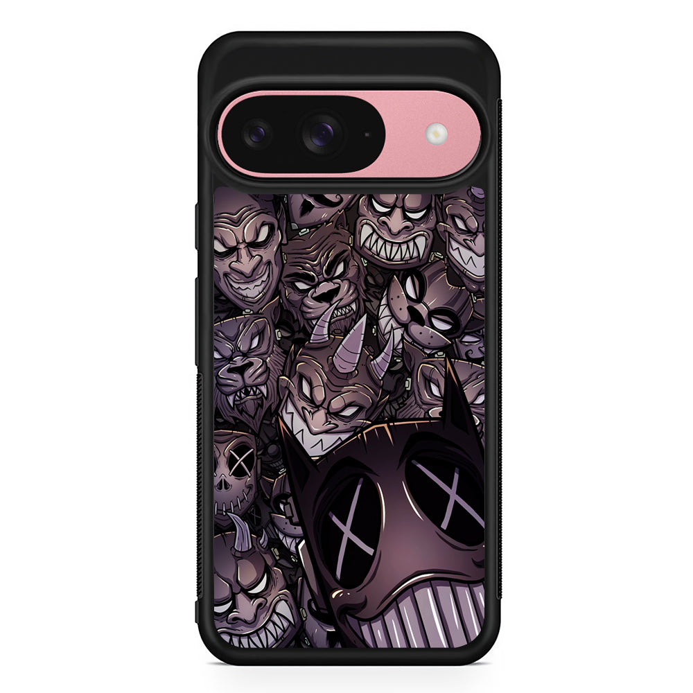 Demons from Underground Google Pixel 9 Case | Google Pixel 9 Protective Rubber Case