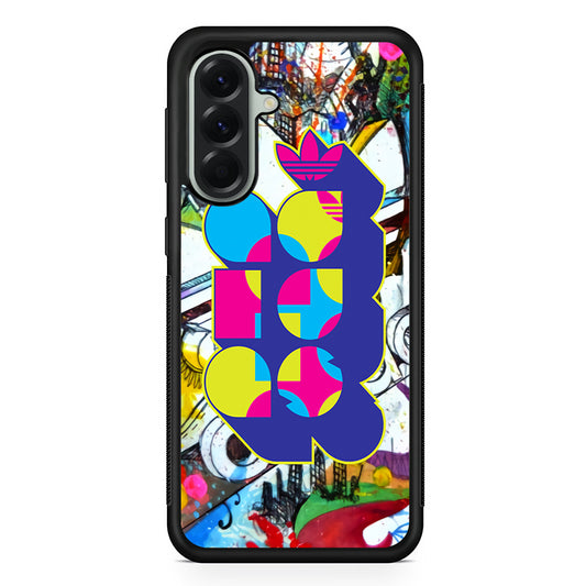Adidas Wide Word Samsung Galaxy A56 Case | Samsung Galaxy A56 Rubber Protective Case