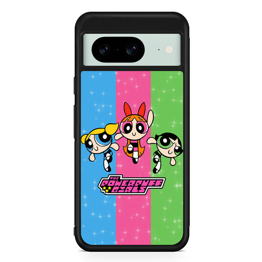 The Powerpuff Girls Character Google Pixel 8 Case | Durable Protective Cover for Google Pixel 8