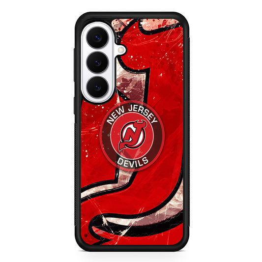 NHL New Jersey Devils The Red Samsung Galaxy S26 Plus Case | Slim Protective Cover for Samsung Galaxy S26 Plus