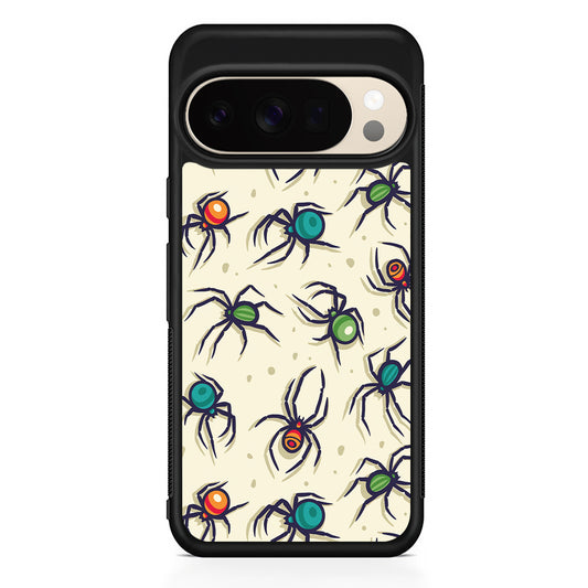 Colorful Spider Collection Google Pixel 10 Pro XL Case | Slim Google Pixel 10 Pro XL Protective Case