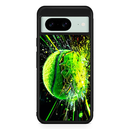 Tennis Ball Breaks Glass Google Pixel 8 Case | Durable Protective Cover for Google Pixel 8