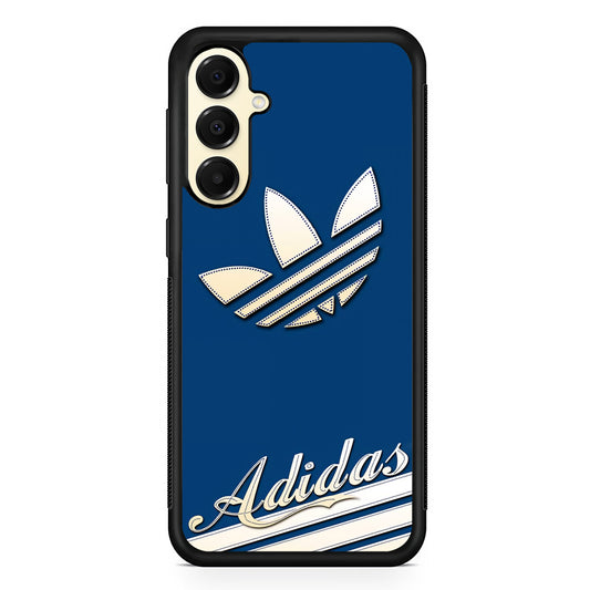 Adidas Stripe Royal Blue Samsung Galaxy A16 Case | Slim Rubber Case for Samsung Galaxy A16
