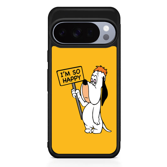 Droopy Dog I'm So Happy Google Pixel 10 Pro Case | Slim Google Pixel 10 Pro Rubber Case