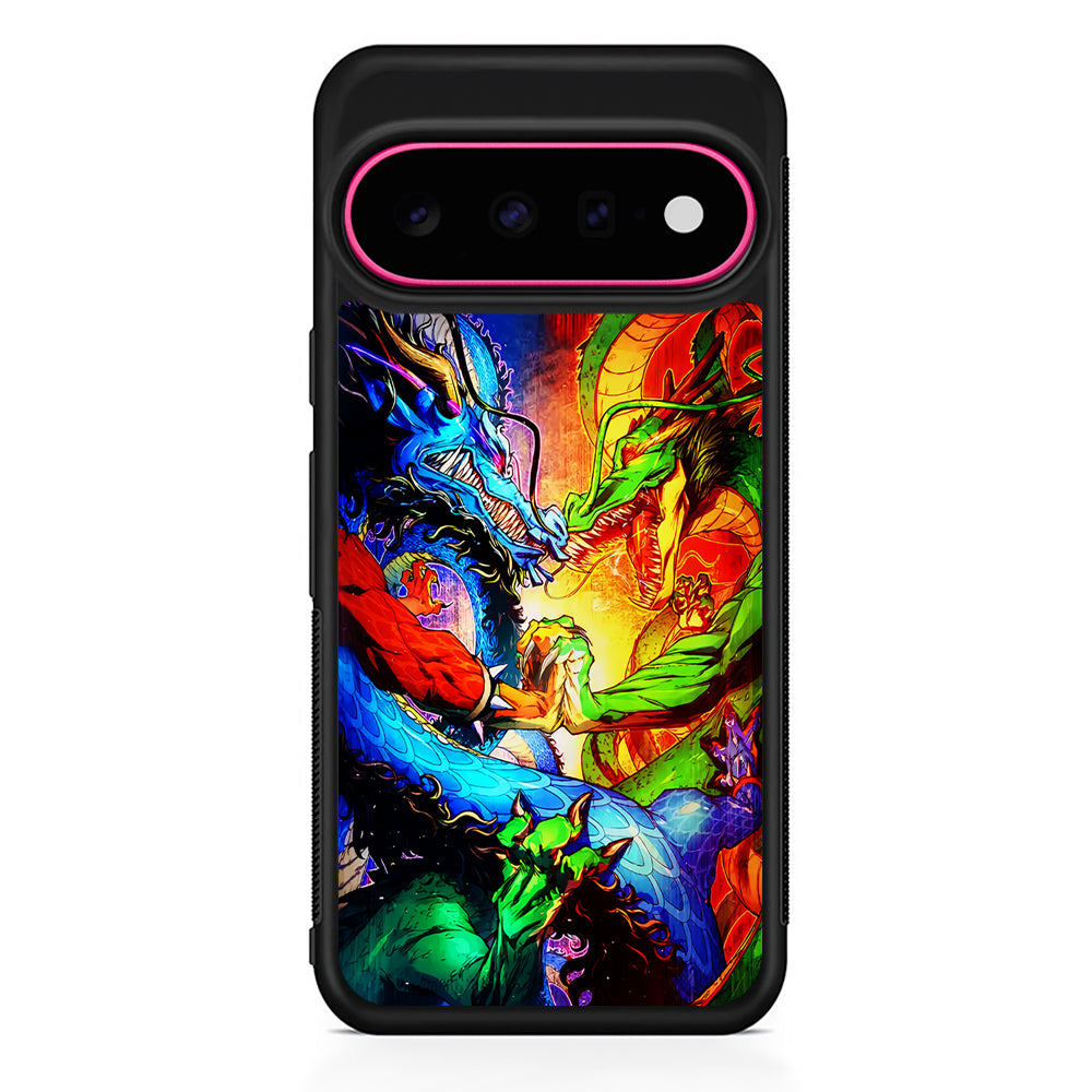 Kaido VS Shenron Crossover Google Pixel 11 Case | Slim Shockproof Cover