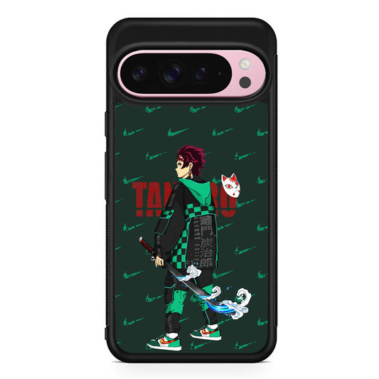 Nike on Tanjiro Suit Google Pixel 9 Pro XL Case | Protective Cover
