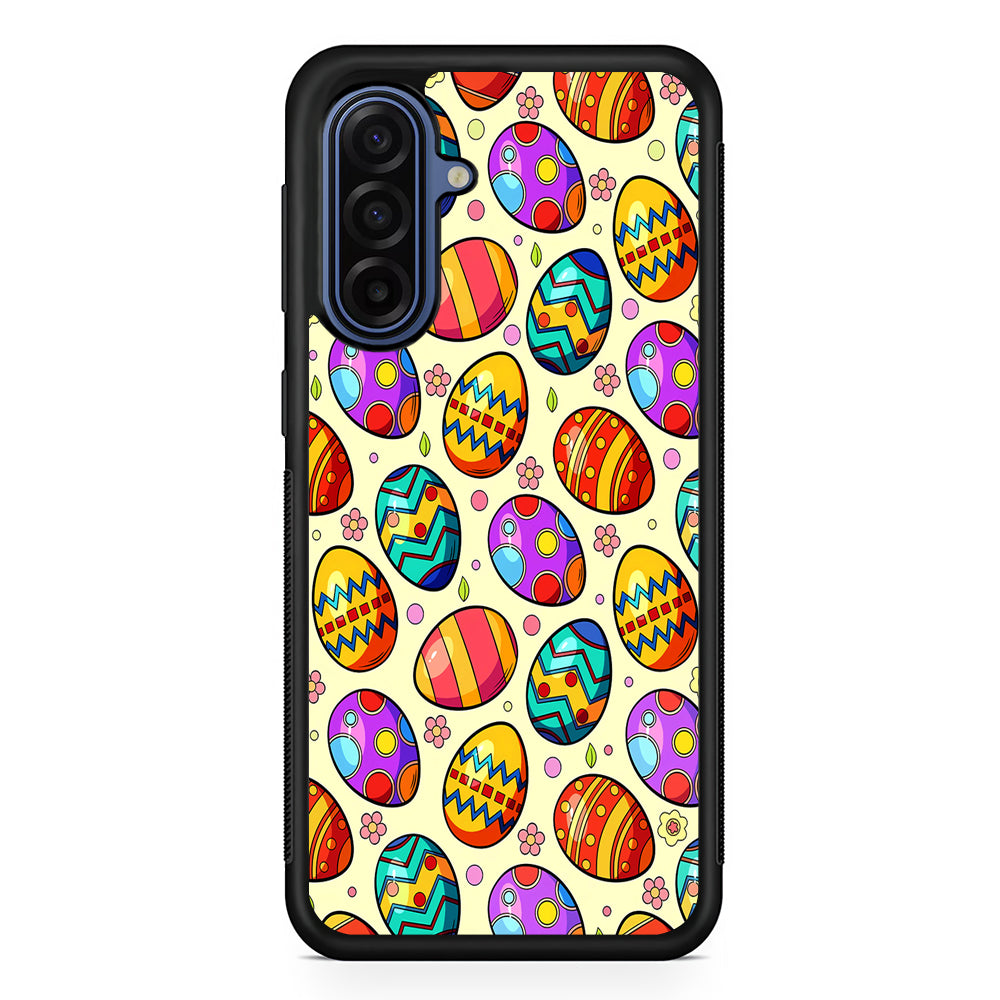 Easter Eggs Colorful Pattern Samsung Galaxy A17 Case | Slim Protective Phone Cover