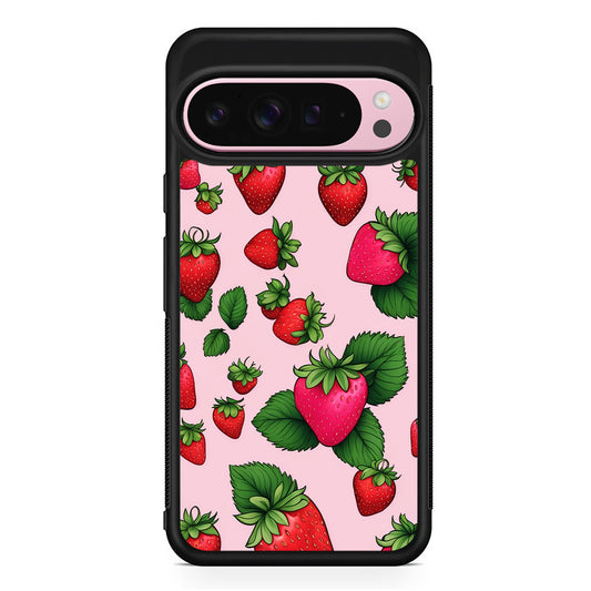 Strawberry Summer Fruit Google Pixel 9 Pro XL Case | Protective Cover