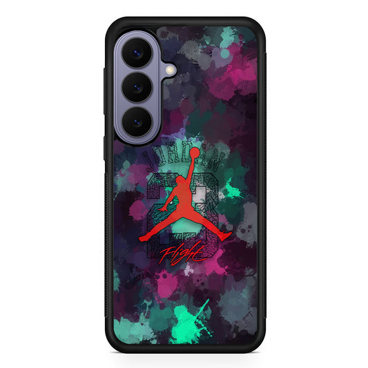 Air Jordan Spraying New Spirit Samsung Galaxy S26 Case | Slim Protective Rubber Case for Samsung S26