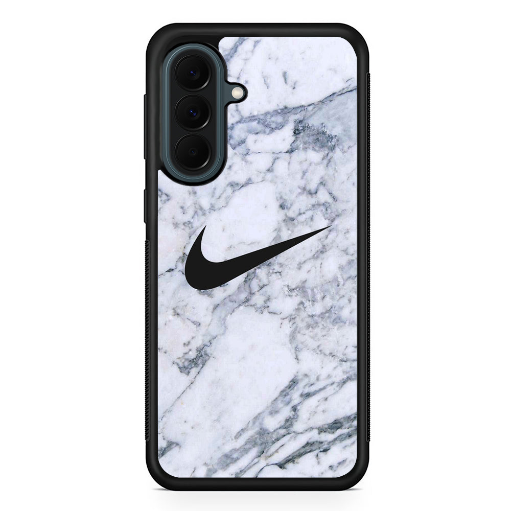 Nike Marble Space Samsung Galaxy A37 Case | Samsung Galaxy A37 Rubber Phone Case
