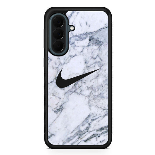 Nike Marble Space Samsung Galaxy A37 Case | Samsung Galaxy A37 Rubber Phone Case