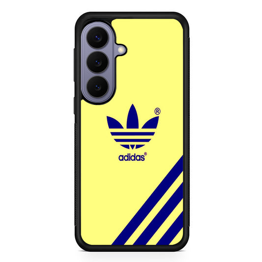 Adidas Yellow Dusk Samsung Galaxy S26 Case | Slim Protective Rubber Case for Samsung S26