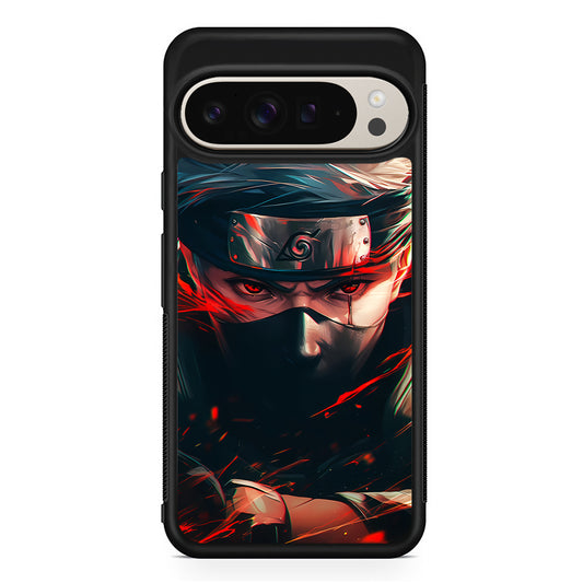 Kakashi Hatake Fighting Mode Google Pixel 9 Pro Case | Slim Protective Cover