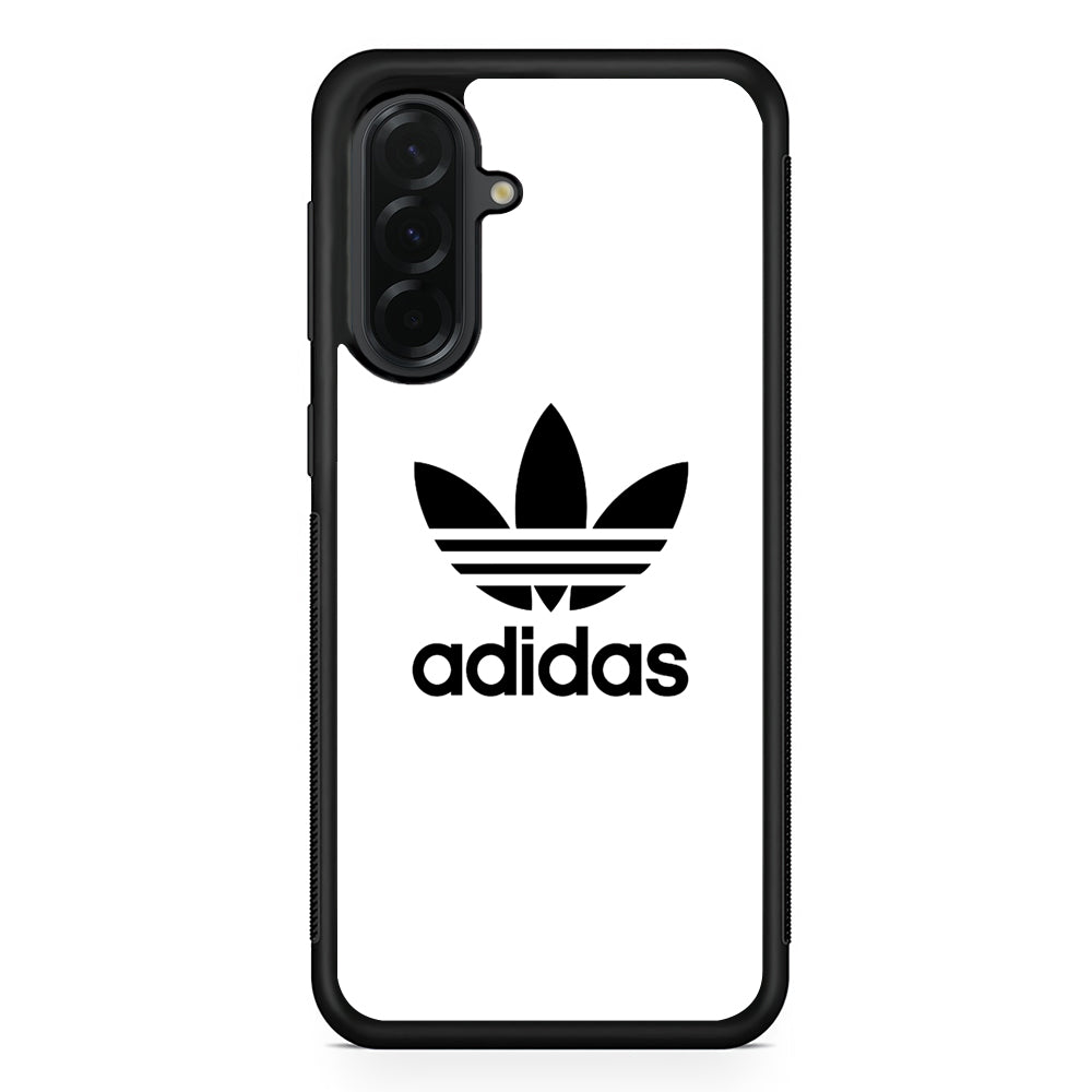 Adidas Milk White Samsung Galaxy A36 Case | Slim Samsung Galaxy A36 Protective Case