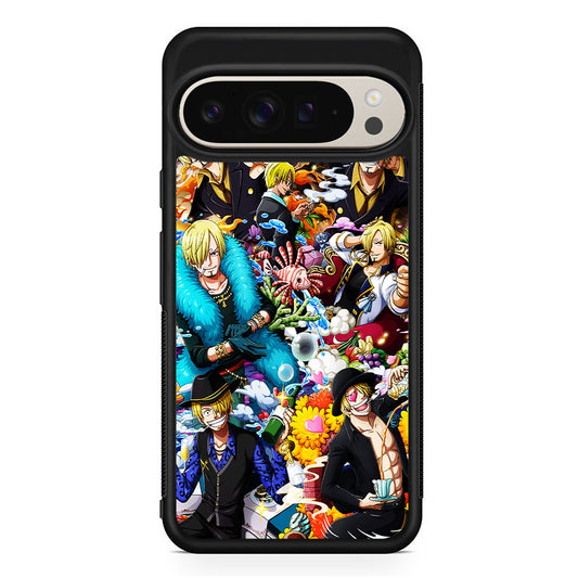 One Piece Sanji Aesthetic Google Pixel 9 Pro Case | Slim Protective Cover