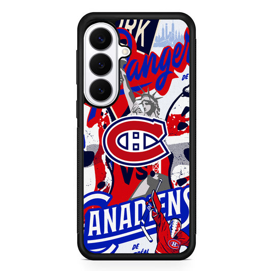NHL Montreal Canadiens Rangers Samsung Galaxy S26 Plus Case | Slim Protective Cover for Samsung Galaxy S26 Plus