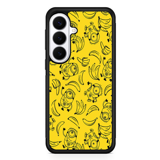 Minions and Banana Yellow Samsung Galaxy S26 Plus Case | Slim Protective Cover for Samsung Galaxy S26 Plus