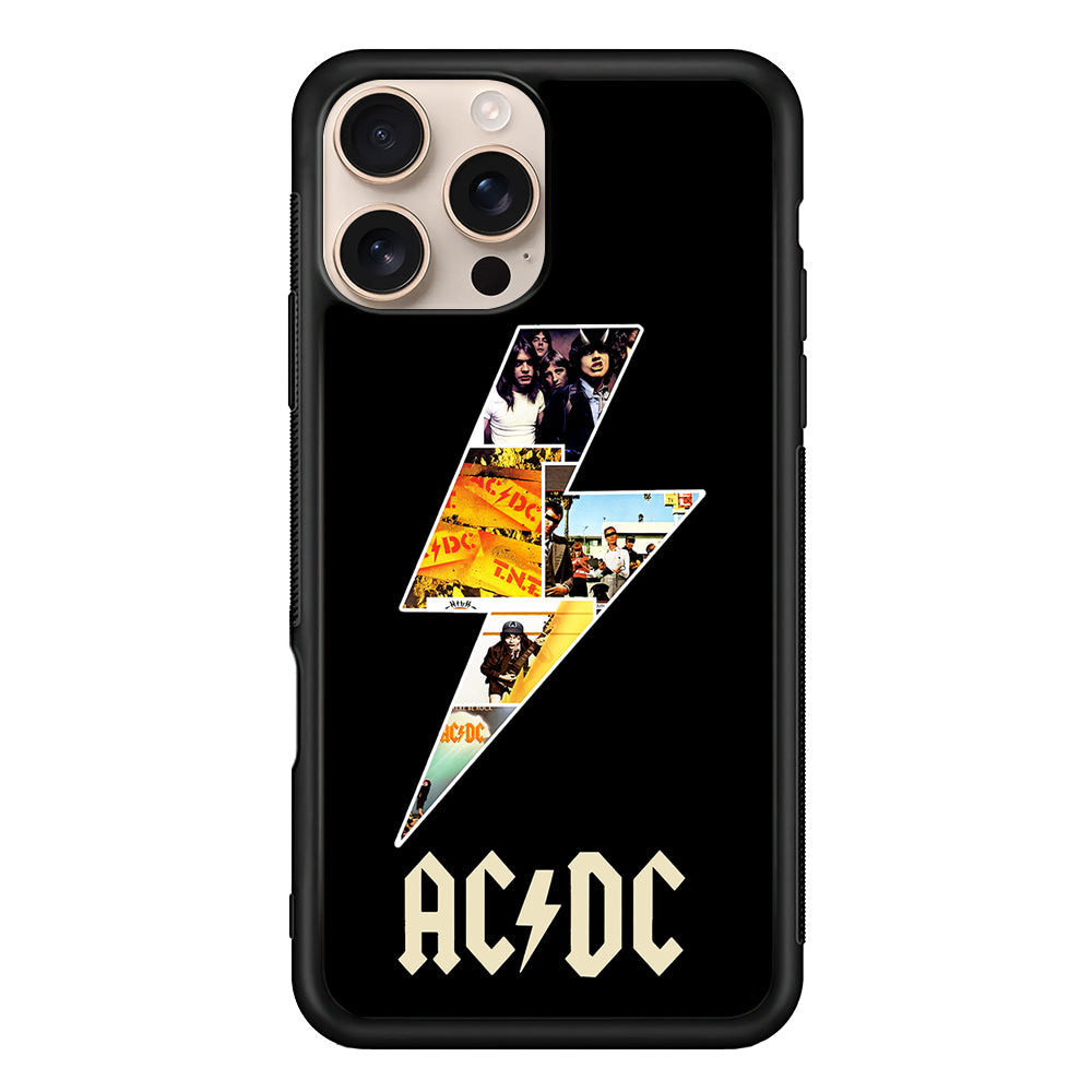 ACDC Rock Band iPhone 16 Pro Max Case - iPhone 16 Pro Max