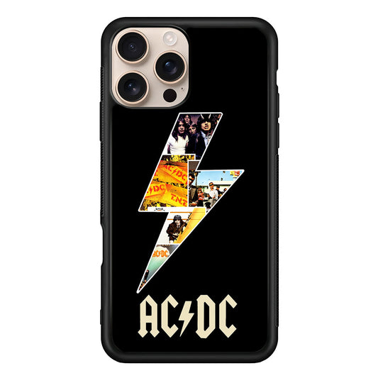 ACDC Rock Band iPhone 16 Pro Max Case - iPhone 16 Pro Max