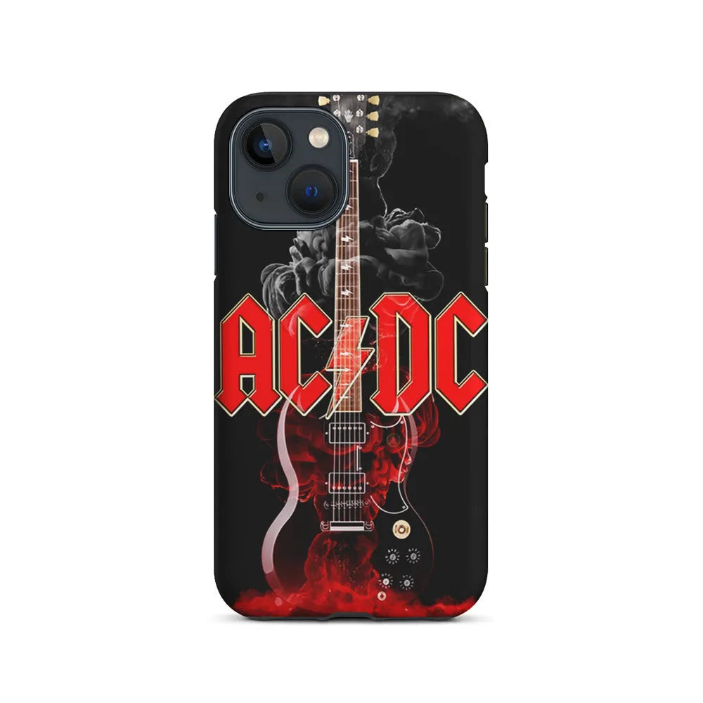 ACDC Rock Guitar iPhone 15 Case-2 in 1 Tough Case-Xtracase