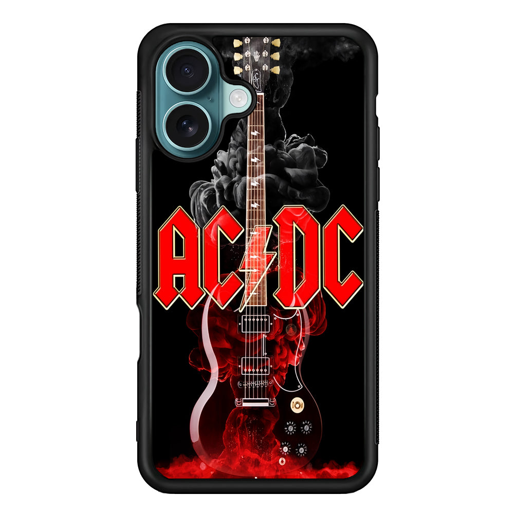 ACDC Rock Guitar iPhone 16 Plus Case - Xtracase