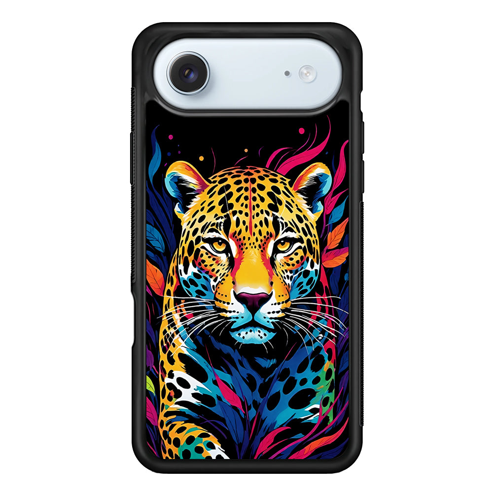 A Colorful Leopard on The Hunt iPhone 17 Air Case - Xtracase