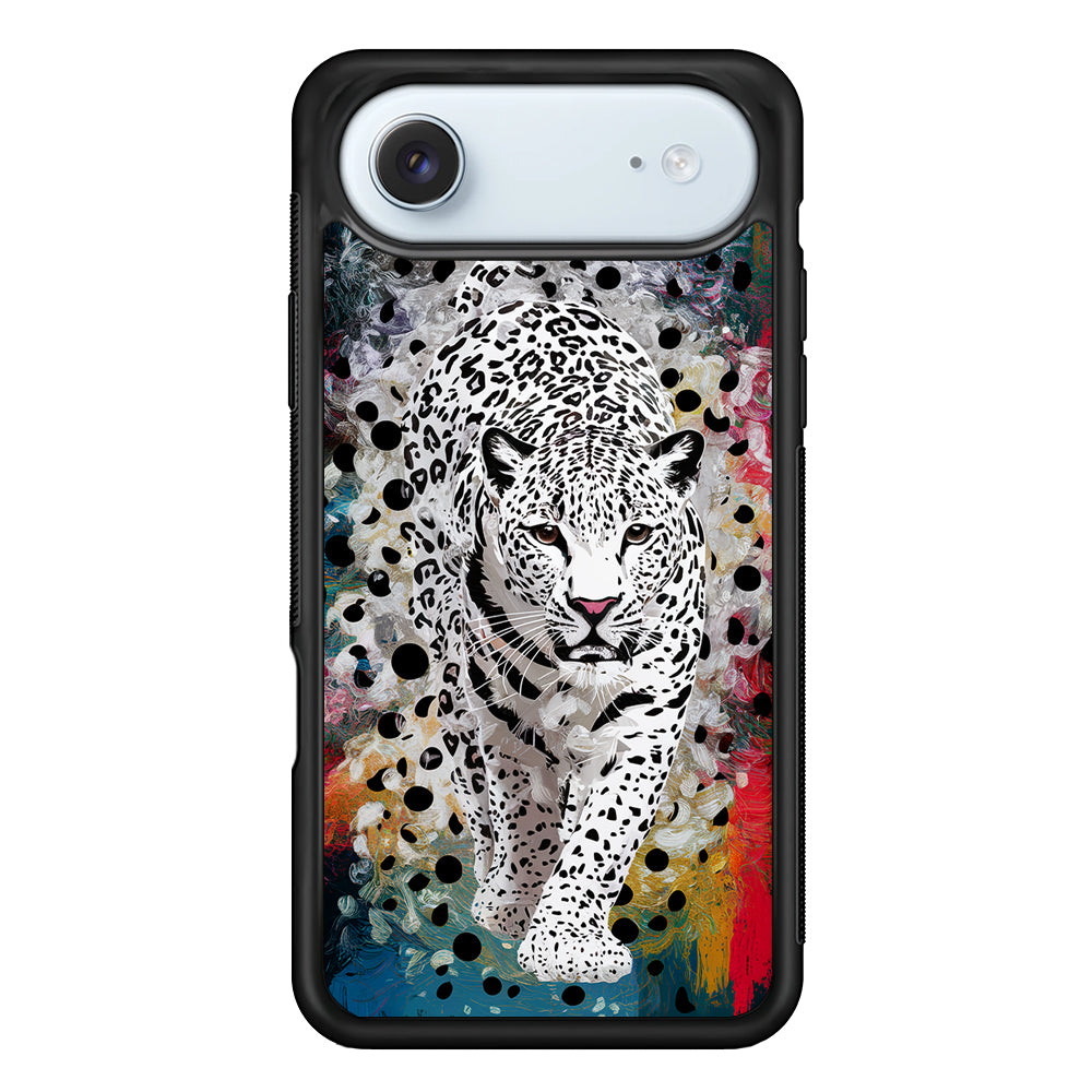 A White Leopard Painting iPhone 17 Air Case - Xtracase