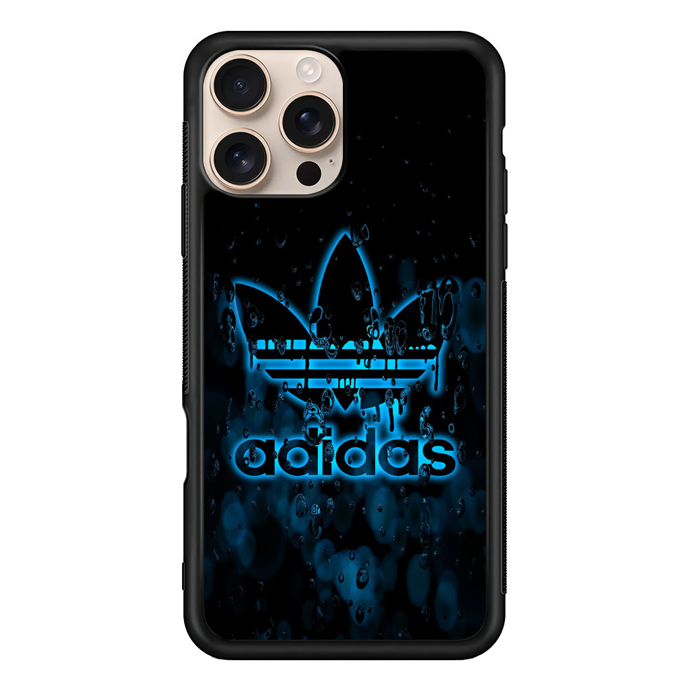 Adidas Blue Water Drop iPhone 16 Pro Case - Xtracase