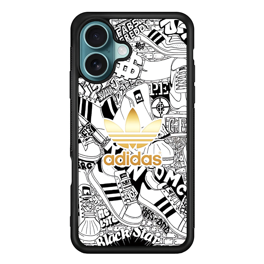 Adidas Fabulous Golden Glow iPhone 17 Case - Xtracase