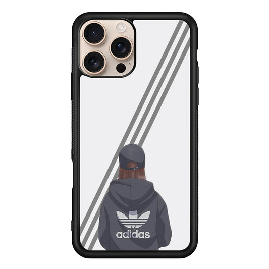 Adidas Girl Hype Stripe iPhone 16 Pro Case - Xtracase