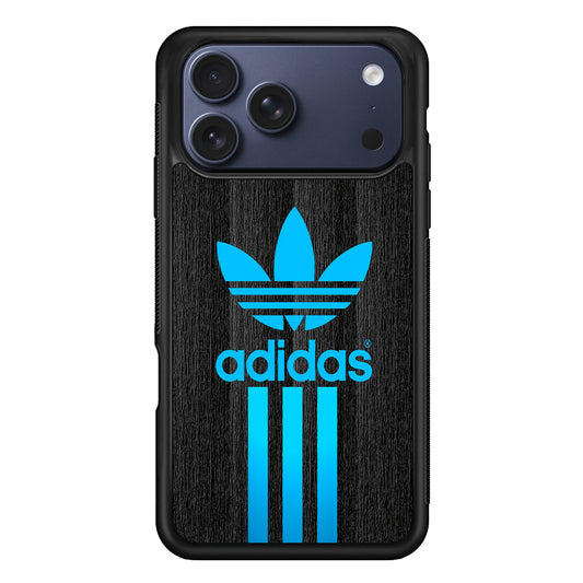 Adidas Glowing Blue iPhone 17 Pro Case - Xtracase