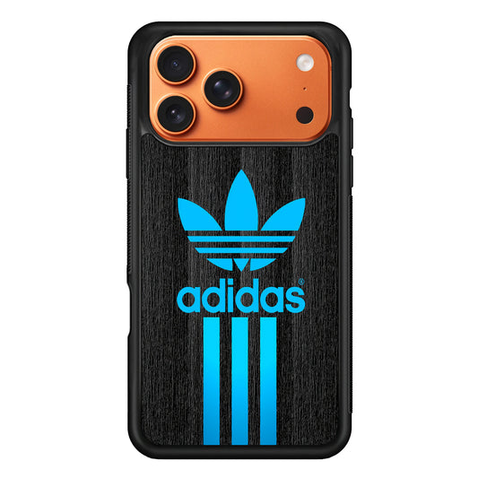 Adidas Glowing Blue iPhone 17 Pro Max Case