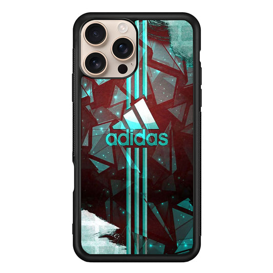Adidas Green Light Abstract iPhone 16 Pro Case - Xtracase