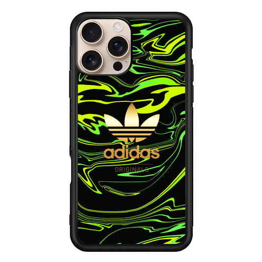 Adidas Green Moss Line iPhone 16 Pro Max Case - Xtracase
