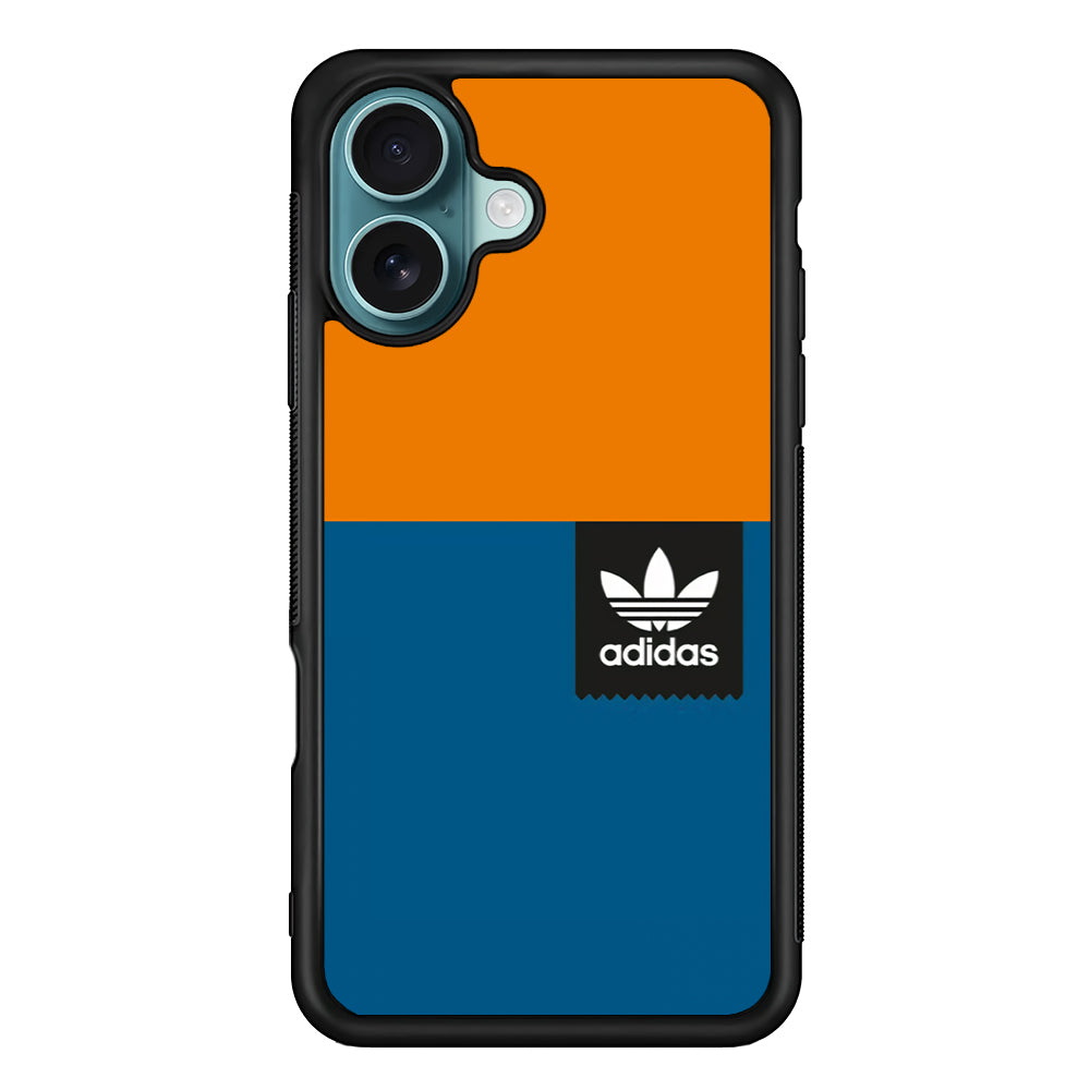 Adidas Logo On Square iPhone 16 Case - Xtracase