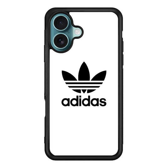 Adidas Milk White iPhone 16 Plus Case - Xtracase
