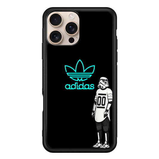 Adidas Neon Stormtrooper iPhone 16 Pro Max Case - Xtracase