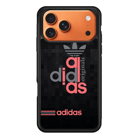 Adidas Original All Black iPhone 17 Pro Max Case