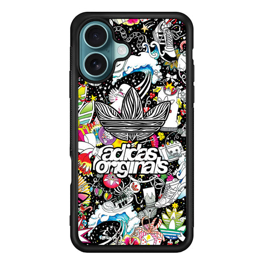 Adidas Original Collage Formation iPhone 16 Plus Case - Xtracase