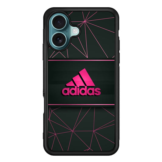 Adidas Pink Web iPhone 16 Case - Xtracase