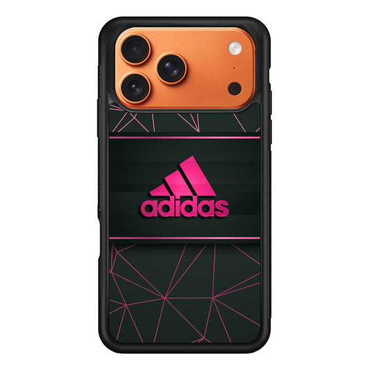 Adidas Pink Web iPhone 17 Pro Max Case