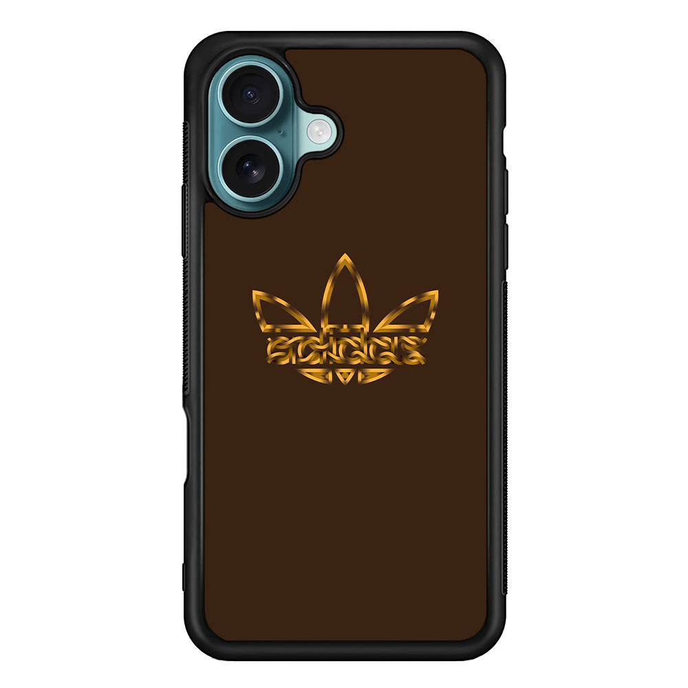 Adidas Royal Gold Chocolate iPhone 16 Case - Xtracase