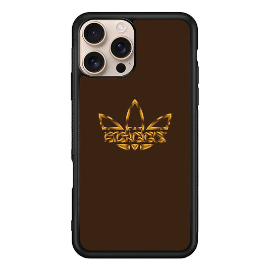 Adidas Royal Gold Chocolate iPhone 16 Pro Max Case - Xtracase