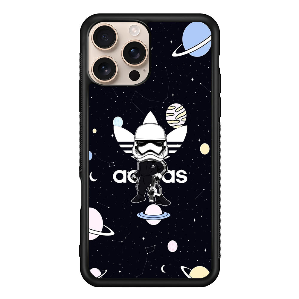 Adidas Stormtrooper Galaxy iPhone 16 Pro Max Case - Xtracase