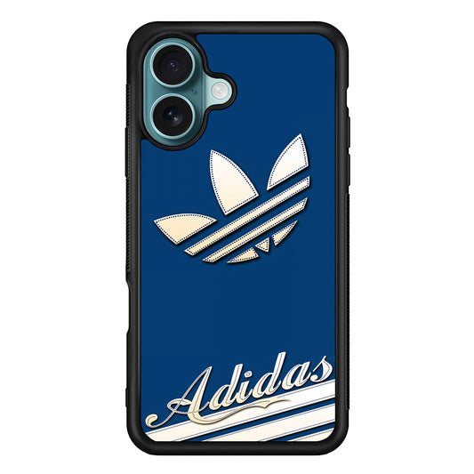 Adidas Stripe Royal Blue iPhone 16 Case - Xtracase