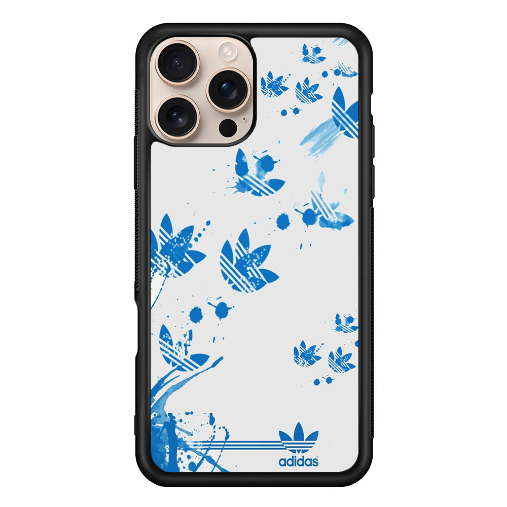 Adidas Track Paint Blue iPhone 16 Pro Case - Xtracase