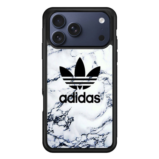 Adidas White Marble iPhone 17 Pro Case - Xtracase