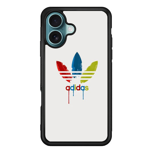 Adidas White Prime Painting Colour iPhone 16 Plus Case - Xtracase